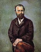 Paul Cezanne self portrait oil painting artist